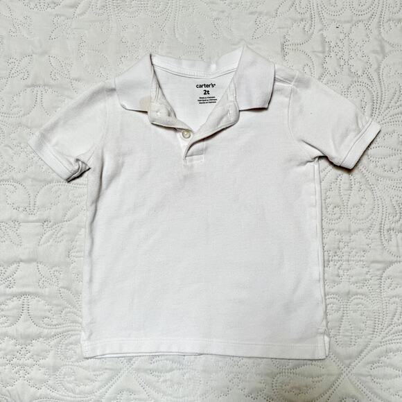 Carter's Solid Polo Shirt Size 2T - Picture 2 of 4